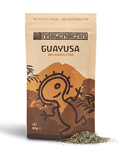 Bio Guayusa Tee 80g - Kaffee und Energydrink Alternative - Waldgarten Anbau im Amazonas - das Original von Matchachin