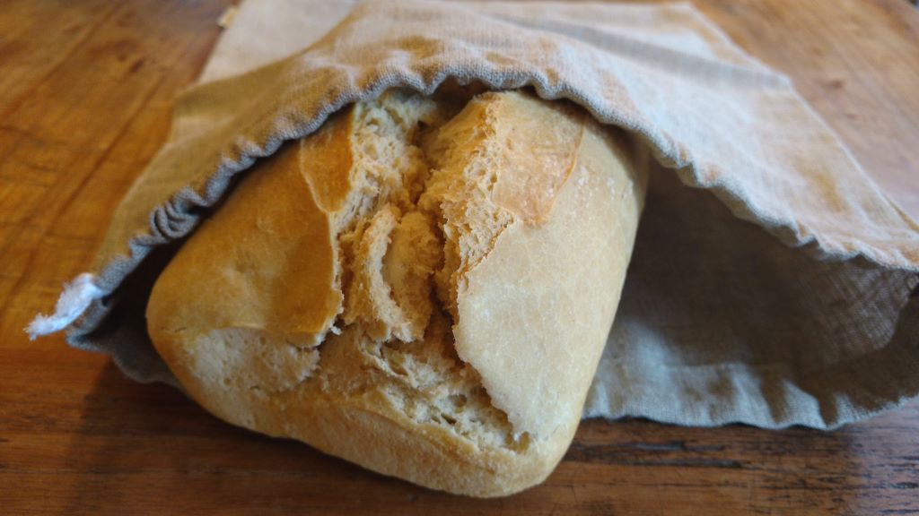 Brot im Brotbeutel
