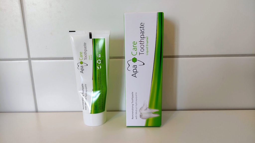 apacare-zahnpasta-1 ApaCare Remineralisierende Zahncreme mit flüssigem Zahnschmelz